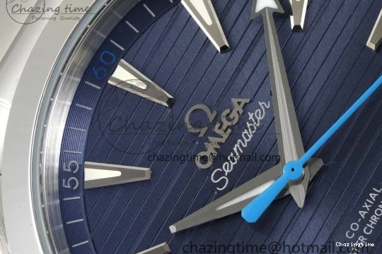 1220 FreshLook Aqua Terra 150M SS JQK 1:1 Best Edition Blue Dial Blue Hand on SS Bracelet A 7831